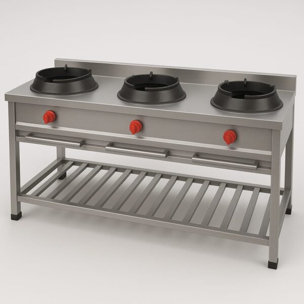 Three Burner Range