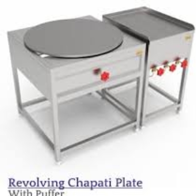 Revolving Hot Plate With Puffer